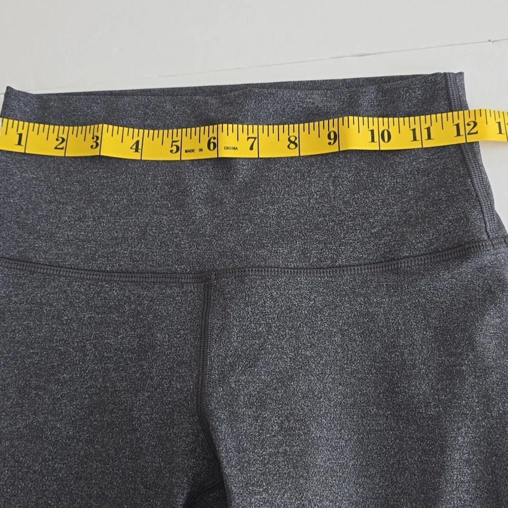 Lululemon Wunder Under Women's High Rise Leggings Tight Heather Gray Size 6